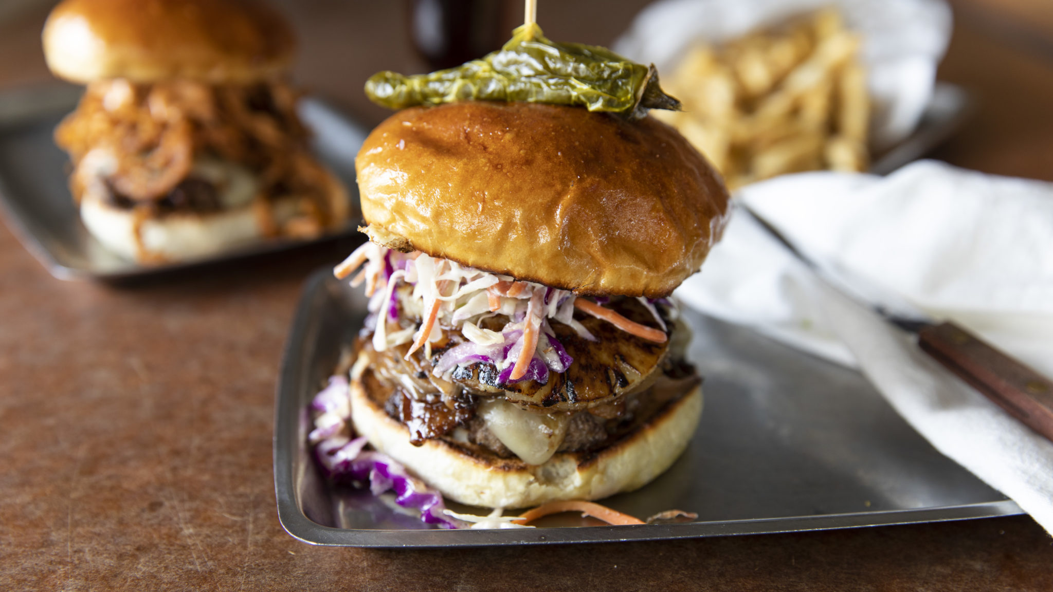 MENU Feed Co. Burgers